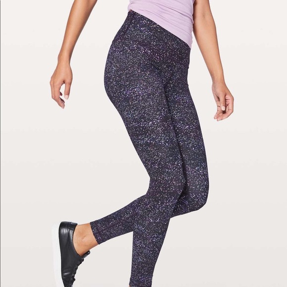 lululemon athletica Pants - Lululemon Speed Up Tight - purple galaxy